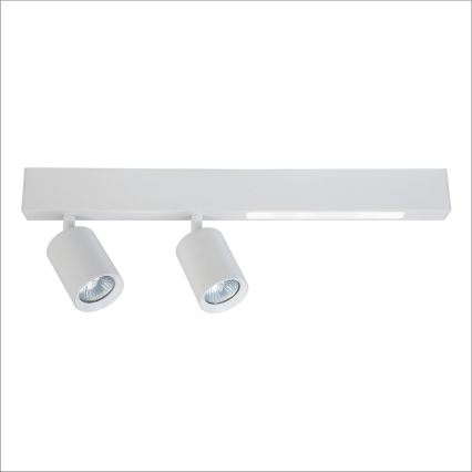 LED Bodové svietidlo MAGNET LED/5W/230V + 2xGU10/60W 3000/4000K biela