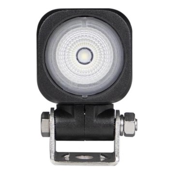LED Bodové svietidlo pre automobil BLACK LED/10W/10-30V IP69 5700K hranatý