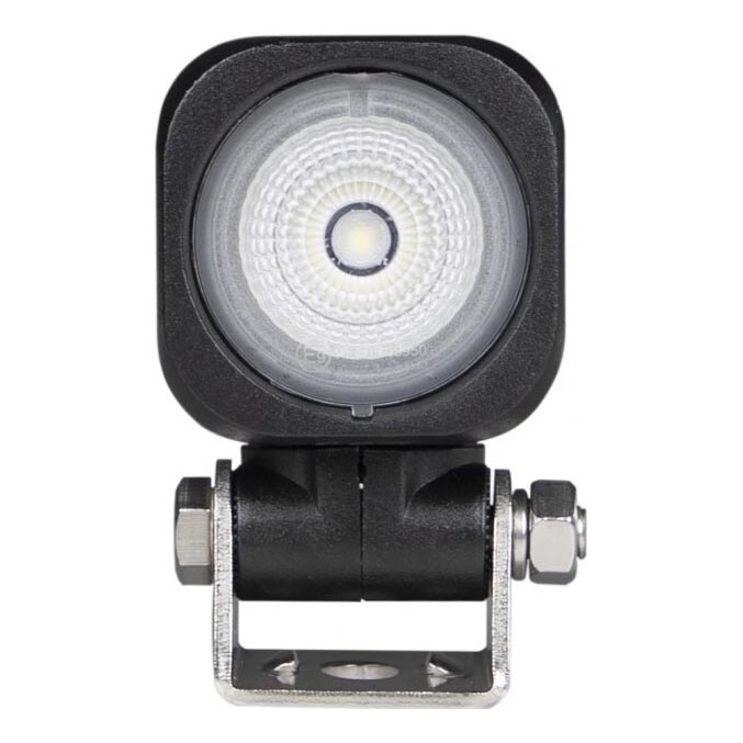 LED Bodové svietidlo pre automobil BLACK LED/10W/10-30V IP69 5700K hranatý