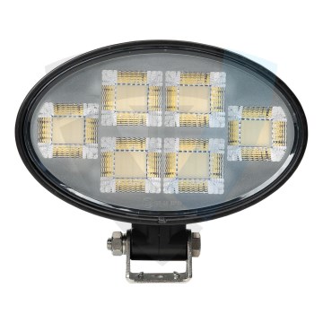 LED Bodové svietidlo pre automobil BLACK LED/150W/10-30V IP69 5700K oválny