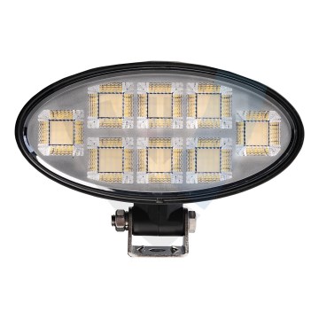 LED Bodové svietidlo pre automobil BLACK LED/160W/10-30V IP69 5700K oválny
