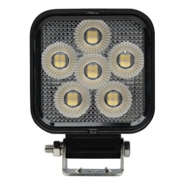 LED Bodové svietidlo pre automobil BLACK LED/24W/10-30V IP69 5700K hranatý