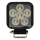 LED Bodové svietidlo pre automobil BLACK LED/24W/10-30V IP69 5700K hranatý