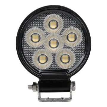 LED Bodové svietidlo pre automobil BLACK LED/24W/10-30V IP69 5700K zaokrúhlený