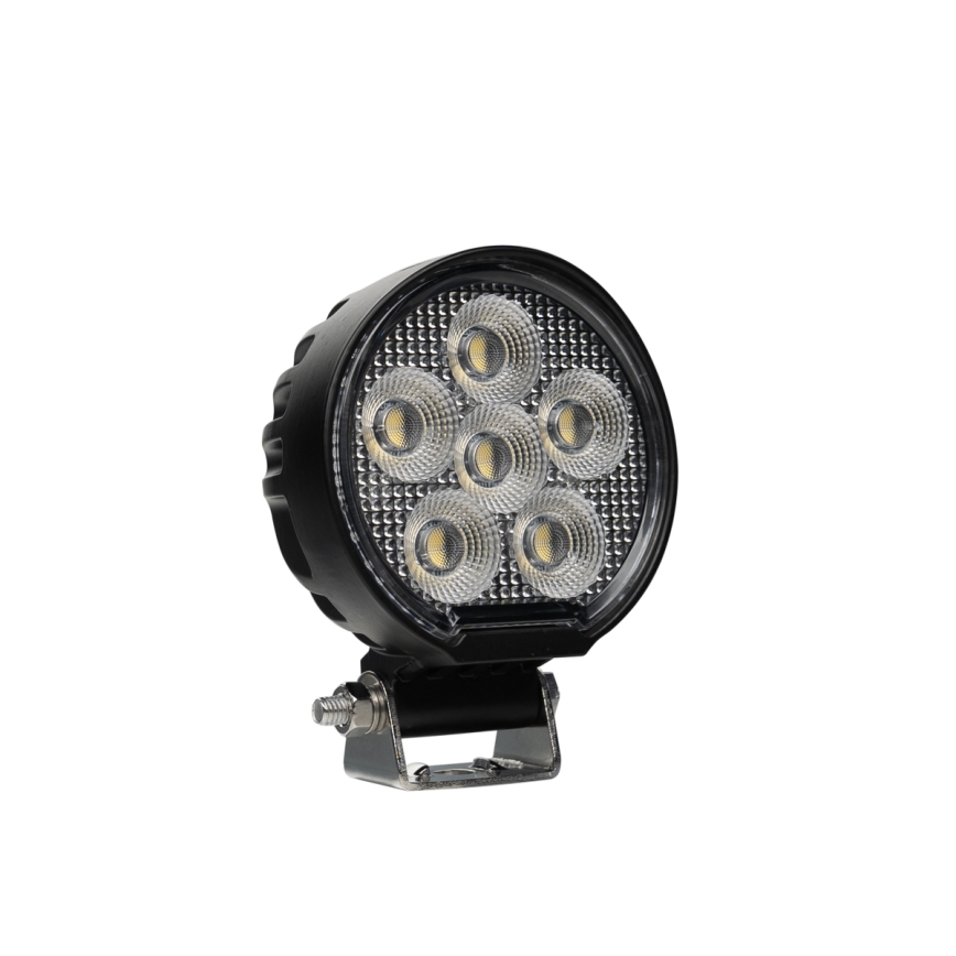 LED Bodové svietidlo pre automobil BLACK LED/24W/10-30V IP69 5700K zaokrúhlený