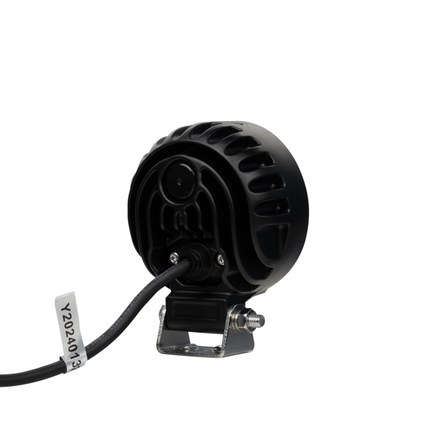 LED Bodové svietidlo pre automobil BLACK LED/24W/10-30V IP69 5700K zaokrúhlený