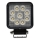 LED Bodové svietidlo pre automobil BLACK LED/36W/10-30V IP69 5700K hranatý