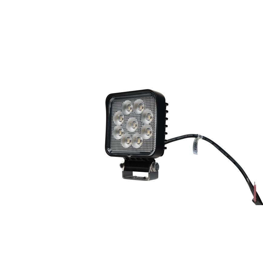 LED Bodové svietidlo pre automobil BLACK LED/36W/10-30V IP69 5700K hranatý