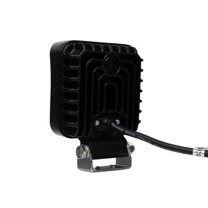 LED Bodové svietidlo pre automobil BLACK LED/36W/10-30V IP69 5700K hranatý