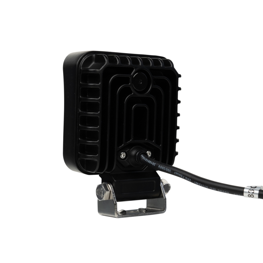 LED Bodové svietidlo pre automobil BLACK LED/36W/10-30V IP69 5700K hranatý