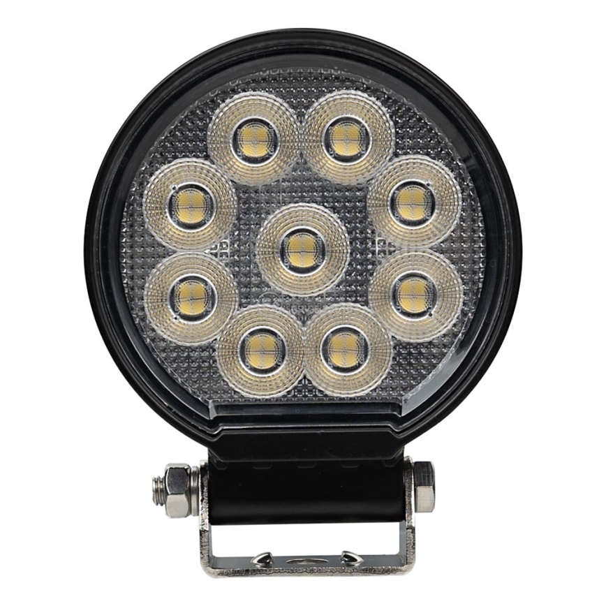 LED Bodové svietidlo pre automobil BLACK LED/36W/10-30V IP69 5700K okrúhly