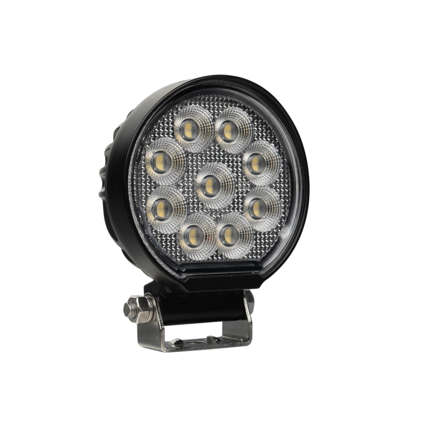 LED Bodové svietidlo pre automobil BLACK LED/36W/10-30V IP69 5700K okrúhly