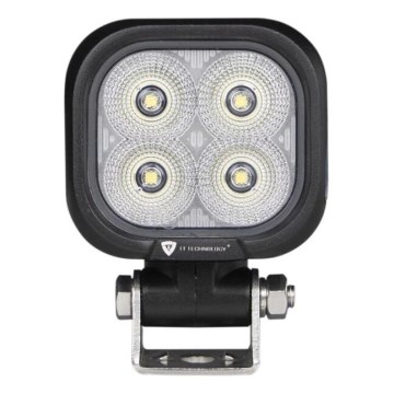 LED Bodové svietidlo pre automobil BLACK LED/40W/10-30V IP69 5700K hranatý