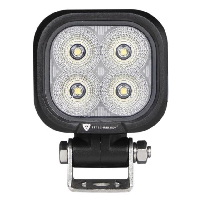 LED Bodové svietidlo pre automobil BLACK LED/40W/10-30V IP69 5700K hranatý