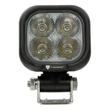LED Bodové svietidlo pre automobil BLACK LED/40W/10-30V IP69 5700K hranatý