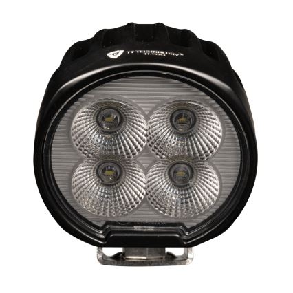 LED Bodové svietidlo pre automobil BLACK LED/40W/10-30V IP69 5700K okrúhly