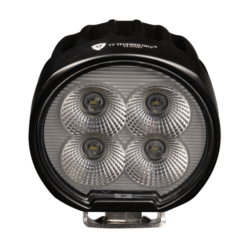 LED Bodové svietidlo pre automobil BLACK LED/40W/10-30V IP69 5700K okrúhly