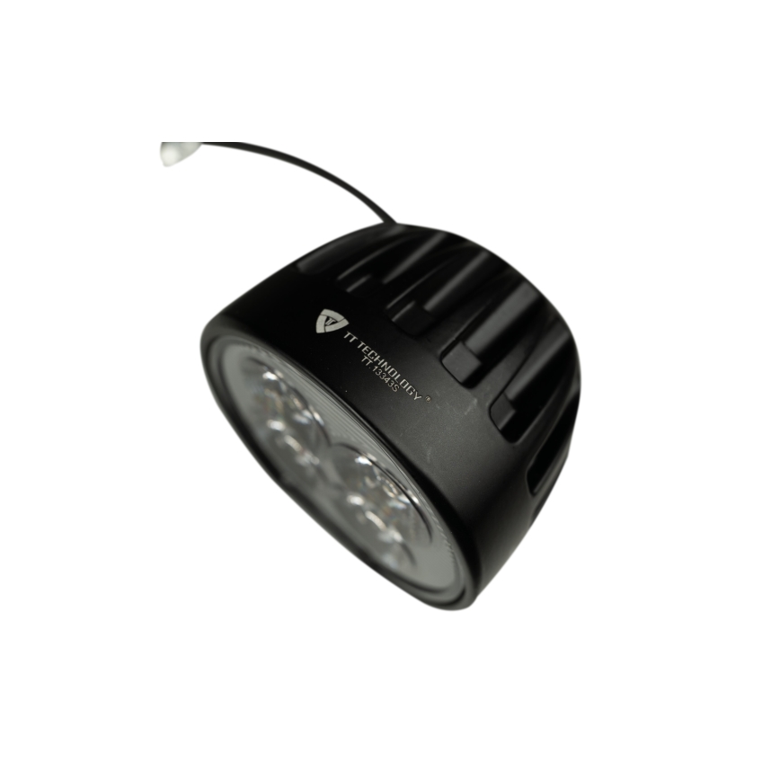 LED Bodové svietidlo pre automobil BLACK LED/40W/10-30V IP69 5700K okrúhly