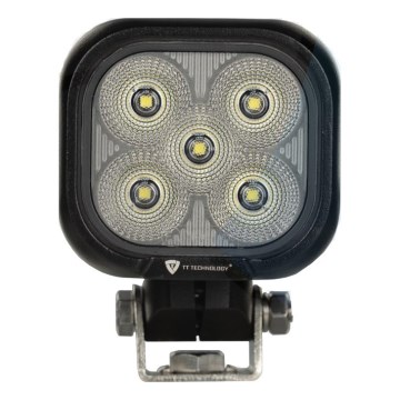 LED Bodové svietidlo pre automobil BLACK LED/50W/10-30V IP69 5700K hranatý