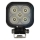 LED Bodové svietidlo pre automobil BLACK LED/50W/10-30V IP69 5700K hranatý