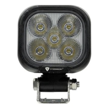 LED Bodové svietidlo pre automobil BLACK LED/50W/10-30V IP69 5700K hranatý