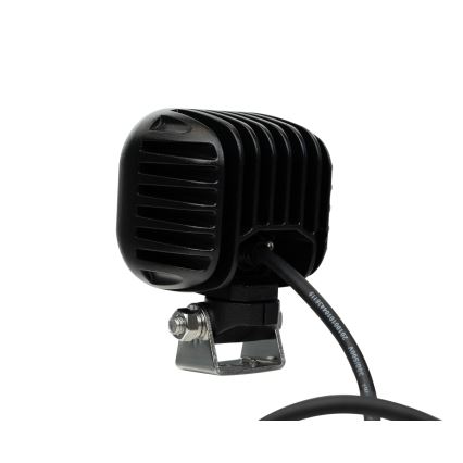 LED Bodové svietidlo pre automobil BLACK LED/50W/10-30V IP69 5700K hranatý