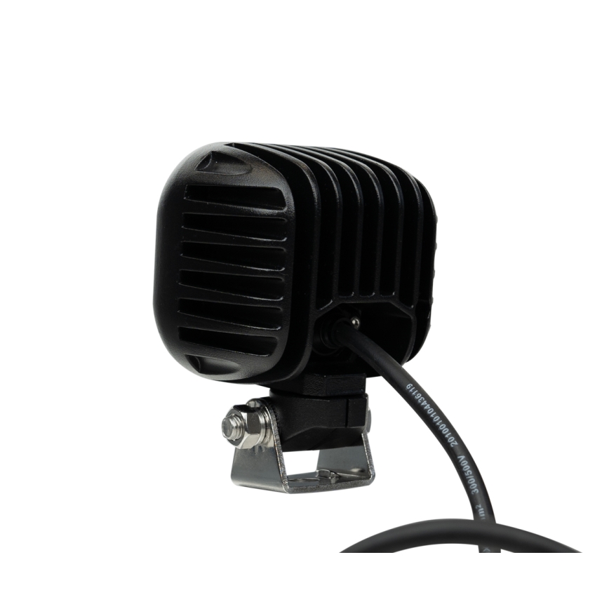 LED Bodové svietidlo pre automobil BLACK LED/50W/10-30V IP69 5700K hranatý