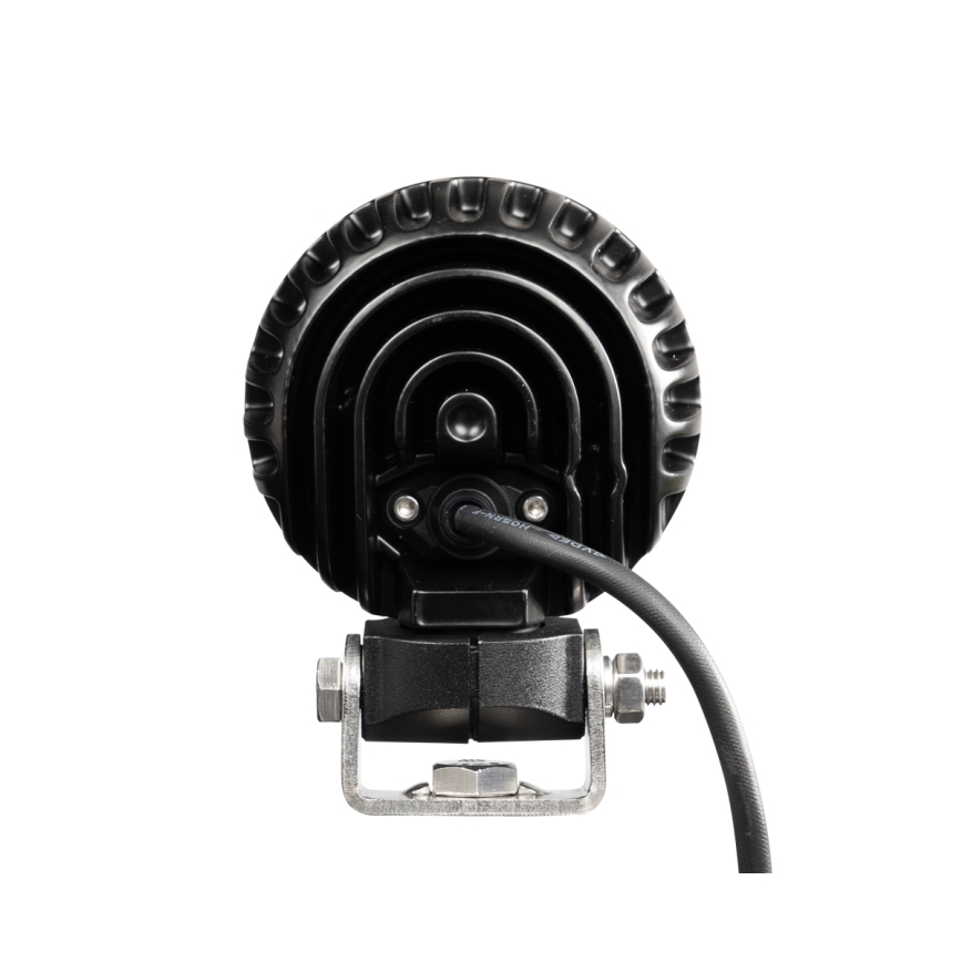 LED Bodové svietidlo pre automobil BLACK LED/50W/10-30V IP69 5700K zaokrúhlený