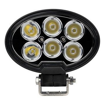 LED Bodové svietidlo pre automobil BLACK LED/60W/10-30V IP69 5700K oválny