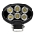 LED Bodové svietidlo pre automobil BLACK LED/60W/10-30V IP69 5700K oválny