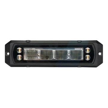 LED Bodové svietidlo pre automobil DUO BLACK LED/32W/9-36V IP69 6000K obdĺžnikový