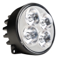 LED Bodové svietidlo pre traktor BLACK LED/20W/10-30V IP69 5700K okrúhly