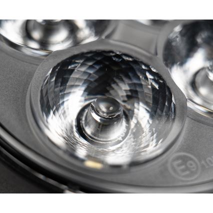 LED Bodové svietidlo pre traktor BLACK LED/20W/10-30V IP69 5700K okrúhly