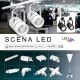 LED bodové svietidlo SCENA LED/30W/230V biele 3000 K