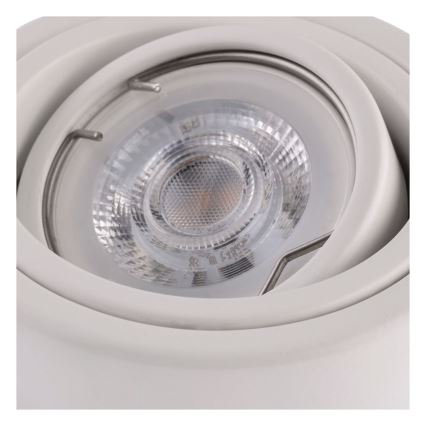 LED Bodové svietidlo TUBA 1xGU10/5W/230V 4000K biela