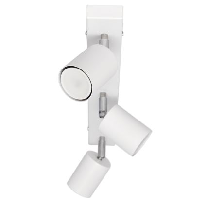 LED Bodové svietidlo TUNE 3xGU10/4,8W/230V biela