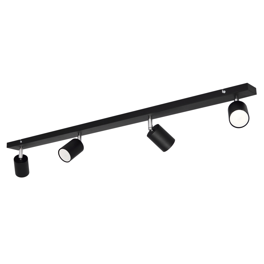 LED Bodové svietidlo TUNE 4xGU10/4,8W/230V čierna