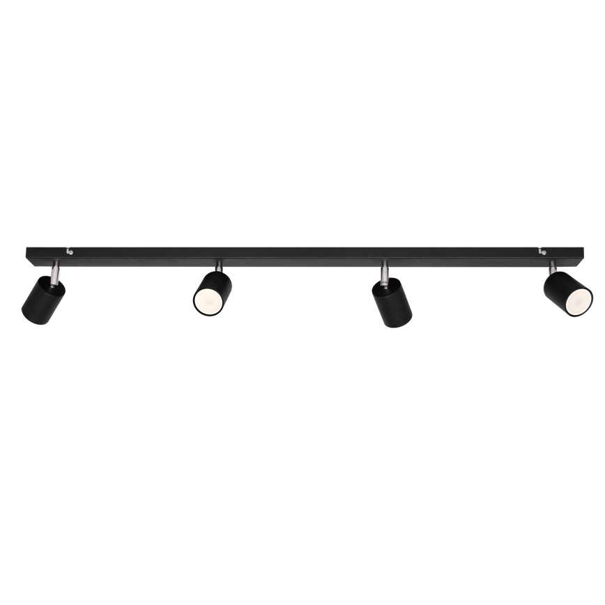 LED Bodové svietidlo TUNE 4xGU10/4,8W/230V čierna
