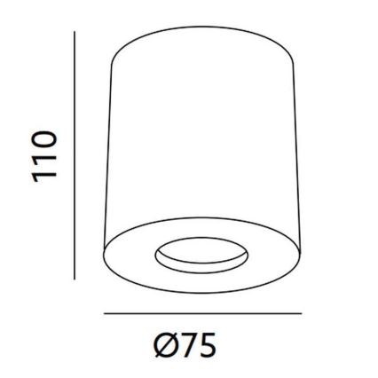 LED Bodové svietidlo VALLE LED/4,2W/230V