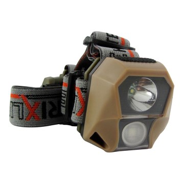 LED Čelovka so senzorom LED/3W/3xAAA LED Čelovka so senzorom LED/3W/3xAAA
