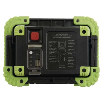 LED COB Nabíjací reflektor LED/3,7V 3000 mAh IP44