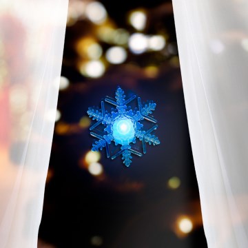 LED dekorácia do okna/2xCR2032