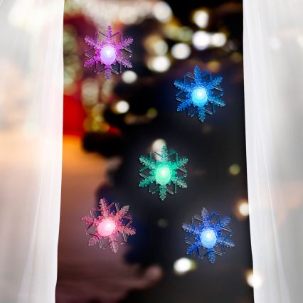 LED dekorácia do okna/2xCR2032