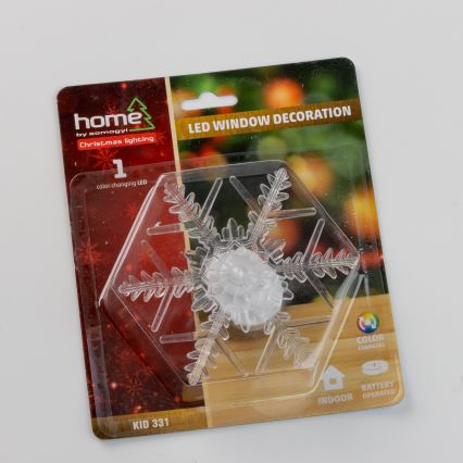 LED dekorácia do okna/2xCR2032