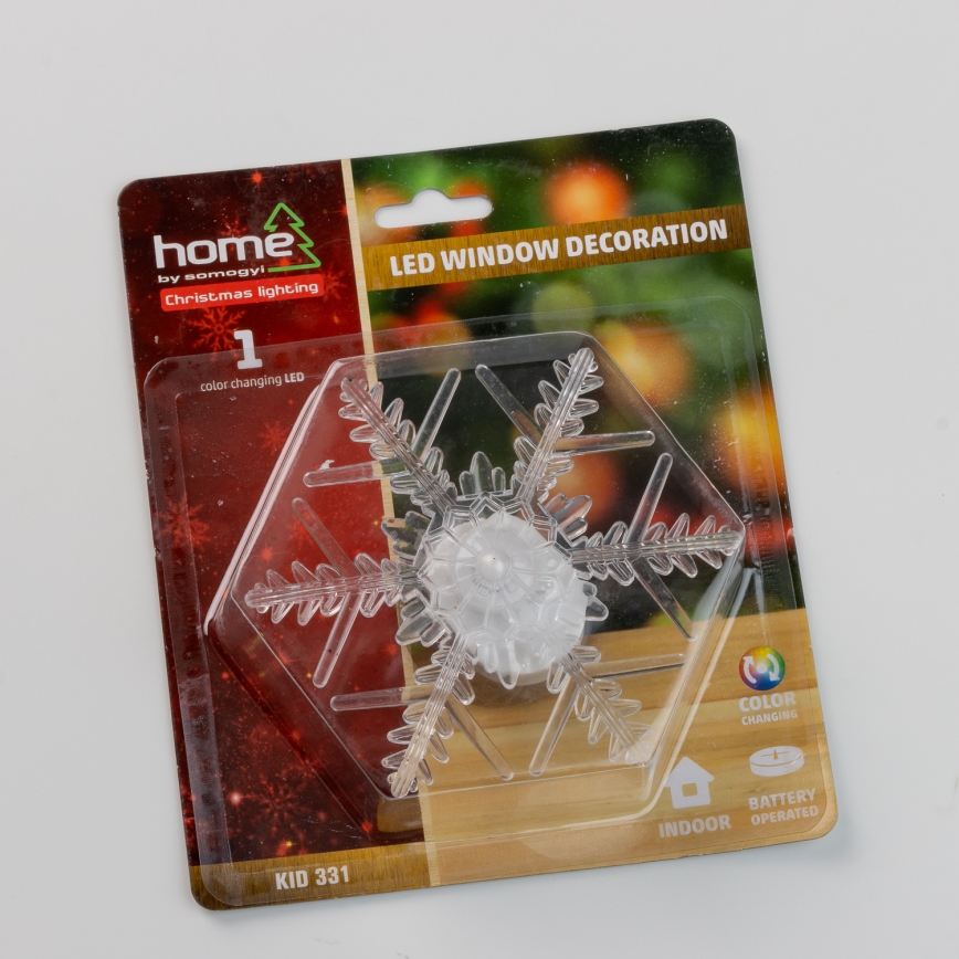 LED dekorácia do okna/2xCR2032