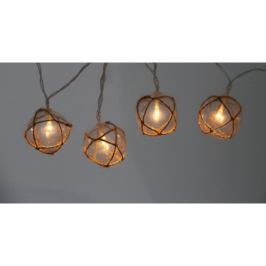 LED Dekoračné osvetlenie AHNE 10xLED/2xAA