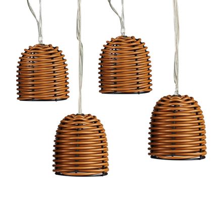 LED Dekoračné svietidlo KORG 10xLED/2xAA