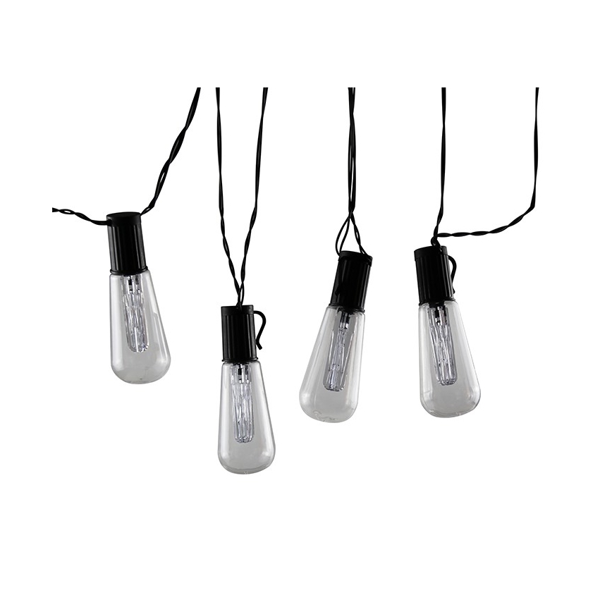 LED dekoratívna reťaz EDISON 2,65 m 10xLED/2xAA