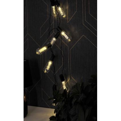 LED dekoratívna reťaz EDISON 2,65 m 10xLED/2xAA