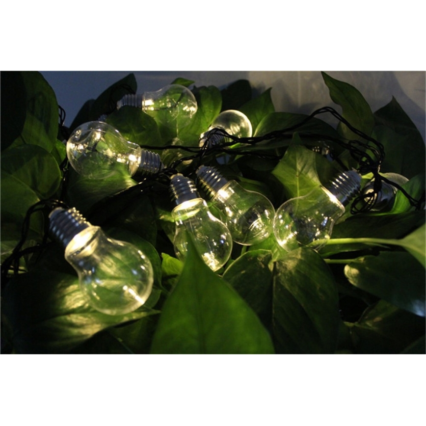 LED Dekoratívna reťaz SMOLDER 2,1 m 10xLED/2xAA